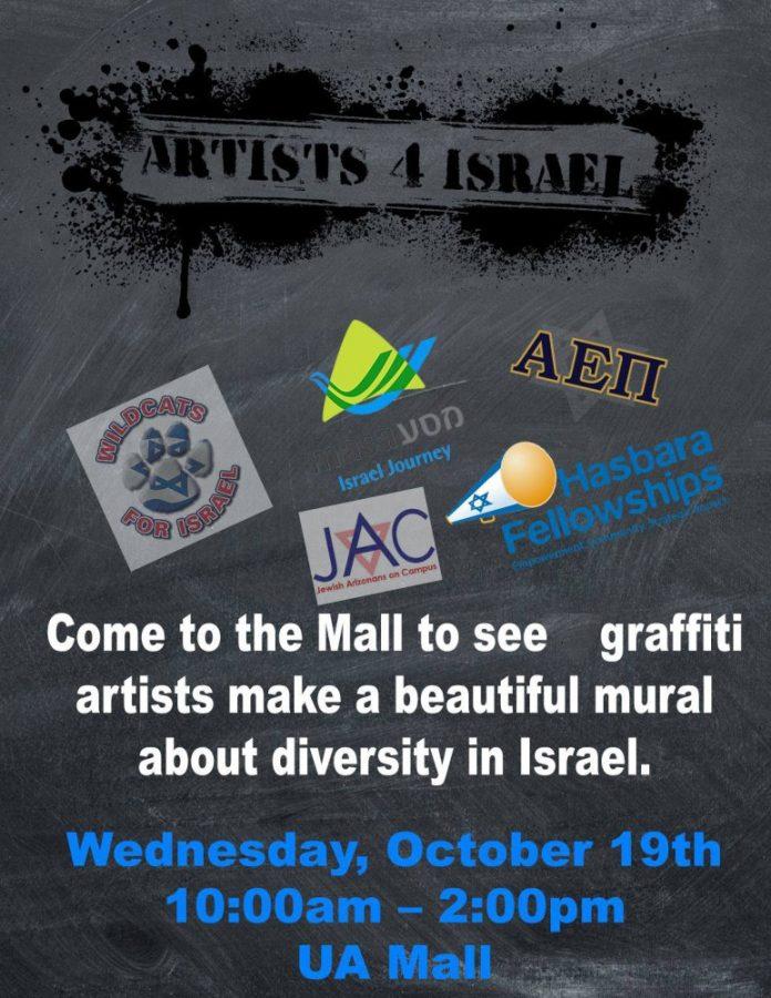 Artists for Israel promote the diversity and beauty of Israeli culture through graffiti