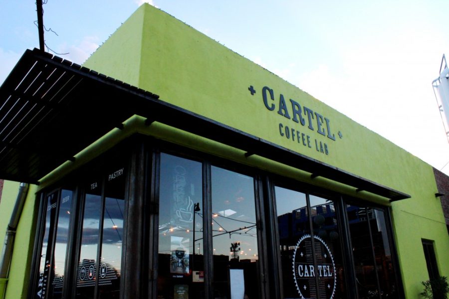 Cartel Coffee Lab located on Broadway on Friday, Sept. 30. Cartel Coffee Labs first location opened in Tempe and now has six locations across Arizona.
