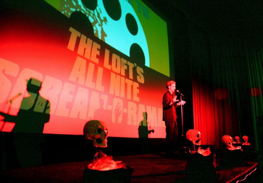 The Loft Cinemas annual Scream-o-Rama from 2010. This years event features seven horror movies.