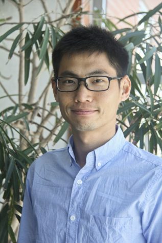 Jianqiang Cheng, one of the Bisgrove Scholars, poses for a photo. Cheng is an assistant professor of systems & industrial engineering.