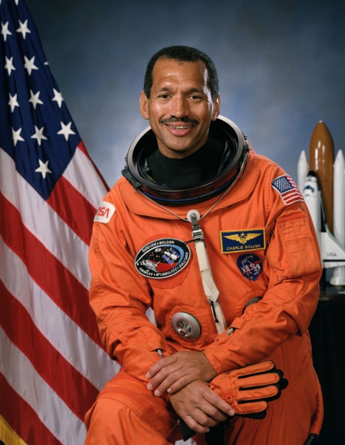 S91-49083 (17 Oct. 1991) --- Astronaut Charles F. Bolden Jr.