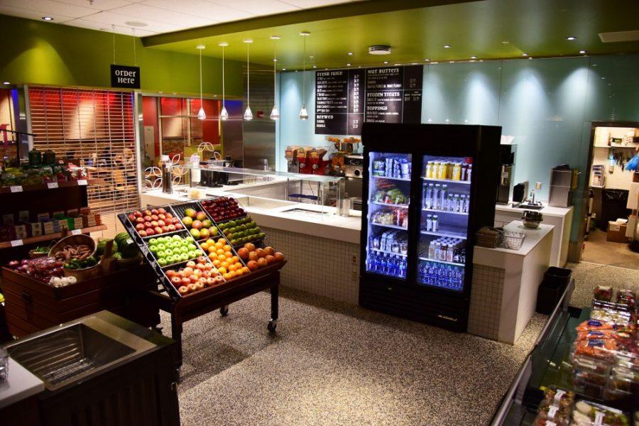 Nrich Urban Market will offer healthy eating options in the Student Union Memorial Center beginning in March. The menu includes fresh juice, nut butters, frozen treats and many others. 