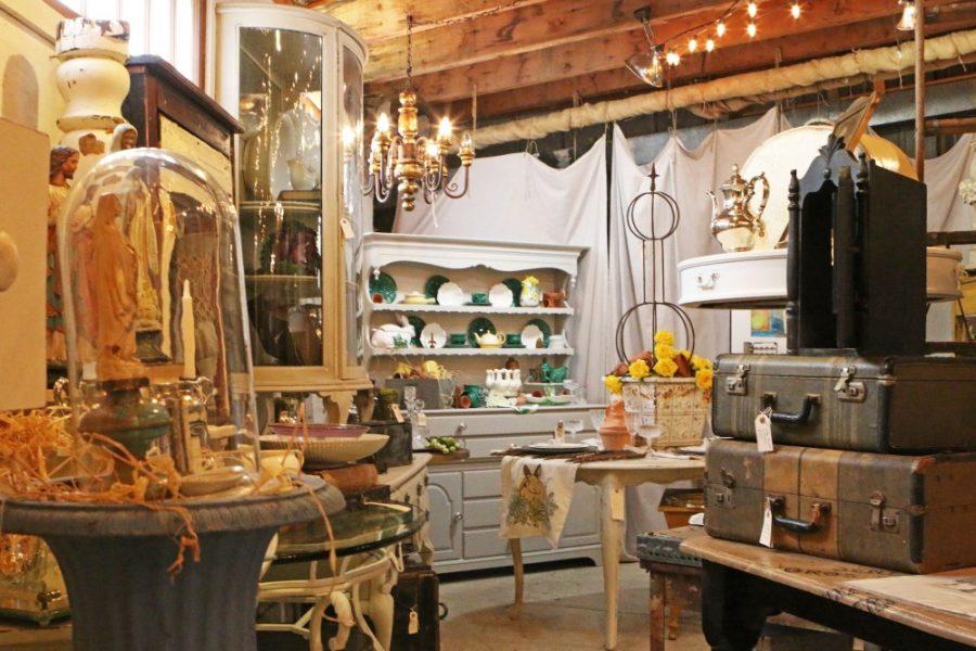 Gather A Vintage Market features rustic-modern antiques as their April theme. While next month will showcase a completely new theme, from Thursday, April 6, to Sunday, April 9, the market displayed and sold everything from oaken furniture to dinnerware.