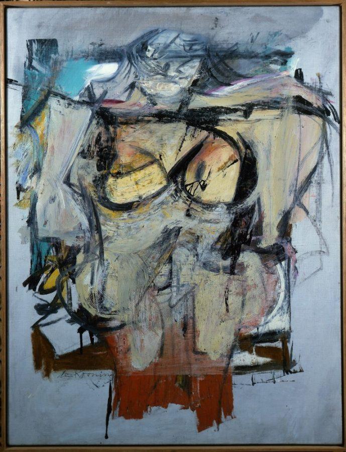 Willem de Koonings Woman — Ochre (oil on canvas, 1954-55) has been missing for 30 year
