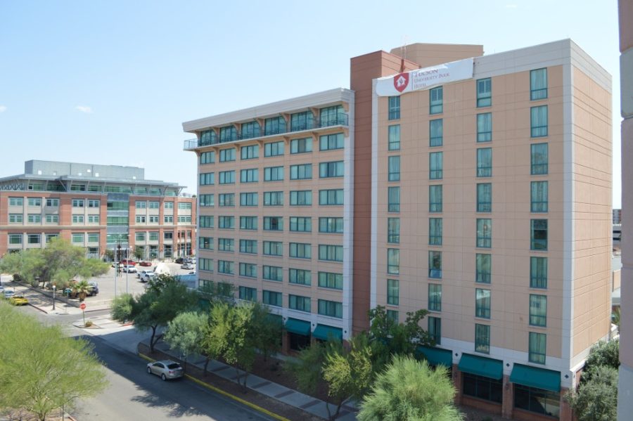 UA parents and alumni may have more options for hotels when visiting Tucson as four new hotels may be built downtown. Currently, the Tucson University Park Hotel, formerly a Marriot, is one of the more popular options for short stays.