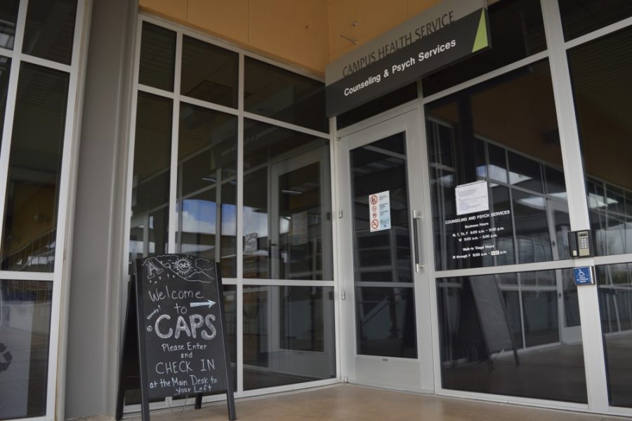 The CAPS service, located on the third floor of the UA Campus Health building.