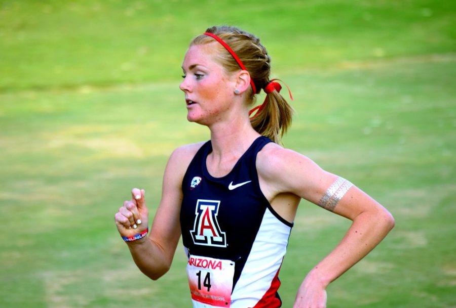 Arizona+cross+country+athlete+Addi+Zerrenner+competes+at+a+meet.+Zerrenner+is+one+of+the+top+female+distance+runners+at+the+UA.