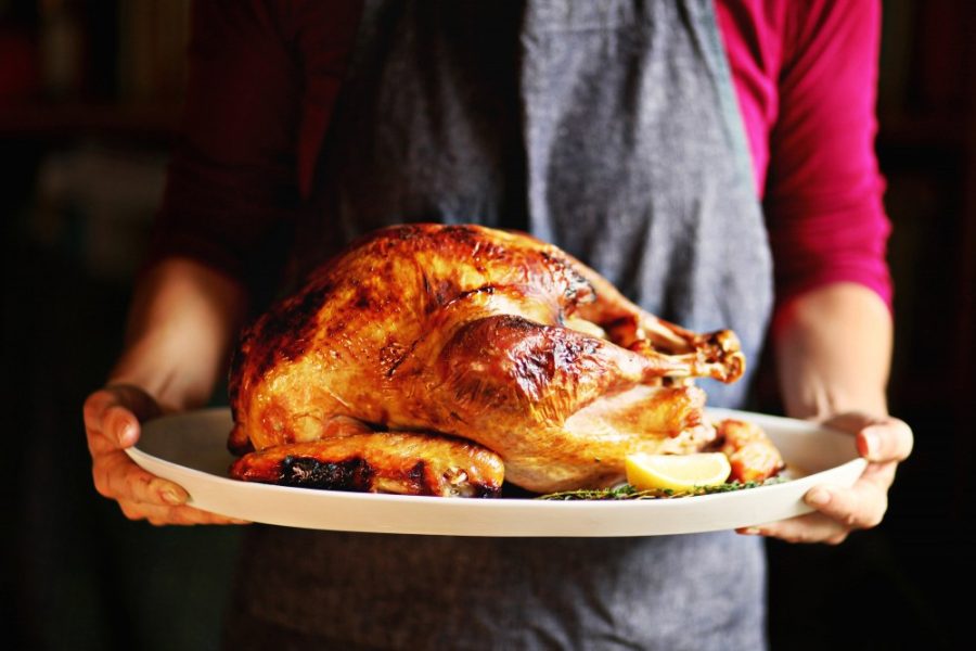 One of the centerpiece meals served at a typical American Thanksgiving feast is a large roasted turkey. Courtesy Juli Leonard / Raleigh News & Observer