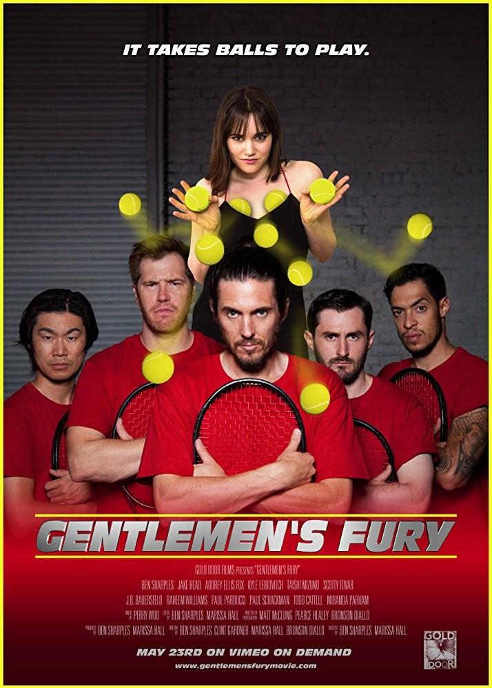 The cover for "Gentlemen's Fury," a movie made by husband-and-wife team Ben Sharples and Marissa Hall. Hall is graduate of the University of Arizona.