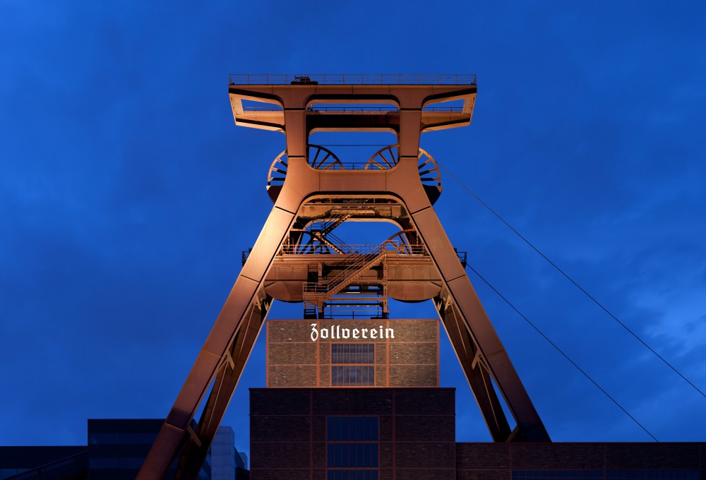 The World Heritage Site Zeche Zollverein in Essen, Germany is an example of government diversifying local economies. When the government phased out coal from this facility, they worked to train employees in other fields.