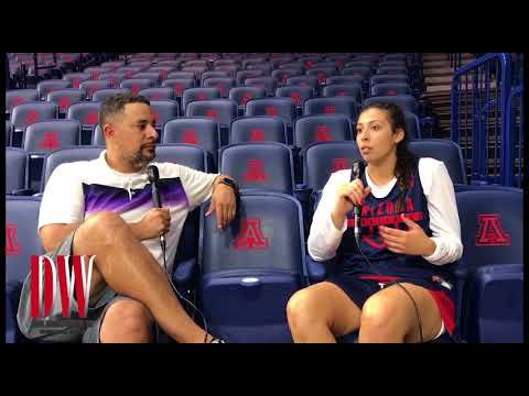 Saul Bookman sits with redshirt senior forward Kat Wright to discuss the upcoming season for Arizona womens basketball.