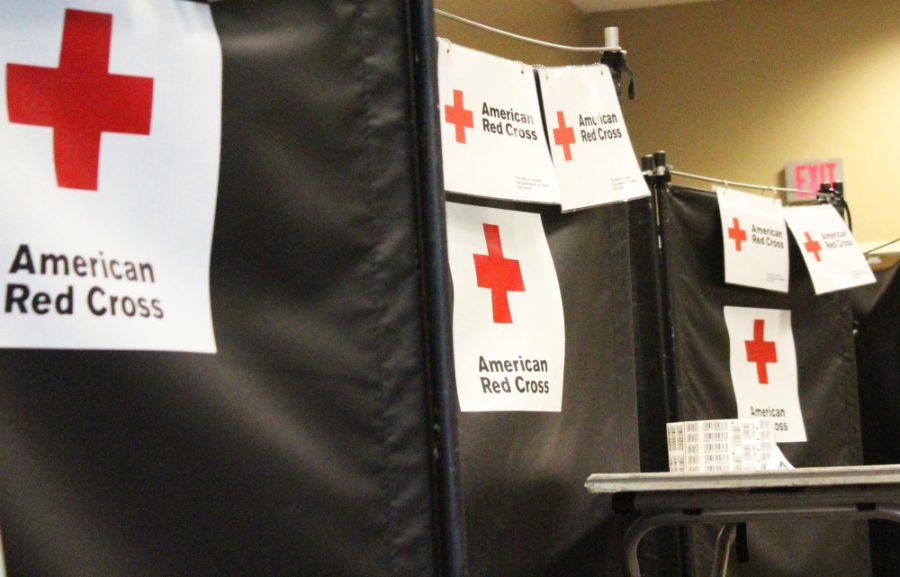 Students on campus were able to donate blood through the American Red Cross on Friday Jan. 19 at the student union.