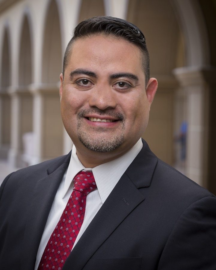Frank Olea, a third-year University of Arizona Law student, is in the running to be the next CEO of Casino Del Sol Resort.