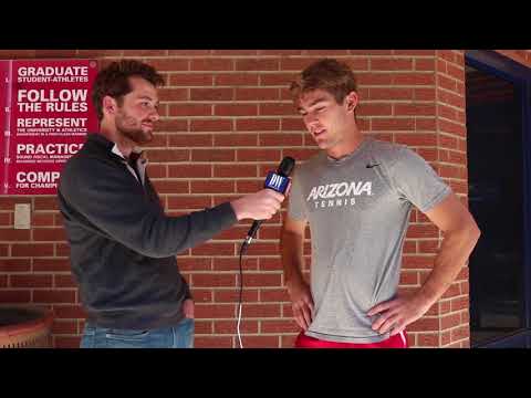 Daily Wildcat reporter David Skinner asked Arizona Mens Tennis players Jonas Maier and Trent Botha six questions each about everything from their least favorite foods to the messiest teammate.