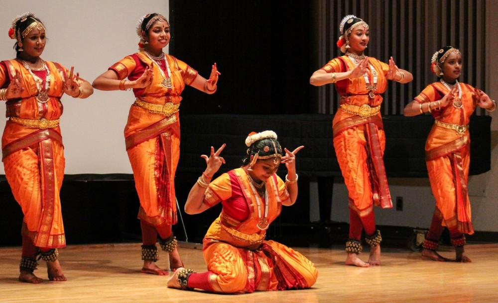 The Arathi School of Dance performed traditional Hindu dance on March 13 in Holsclaw Hall at the Fred Fox School of Music.