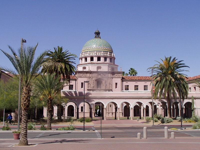 The Pima County Courthouse (pictured above). A lease between the UA and Pima County includes 11,960 square feet on the first floor of the courthouse for exhibit space.