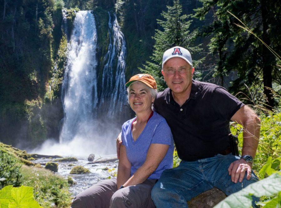 Pictured above is Regent Professor Schwartz and his wife (Jil C. Tardiff, M.D., Ph.D.,Gootter Endowed Chair for the Prevention of Sudden Cardiac Death) during a hike in Oregon.