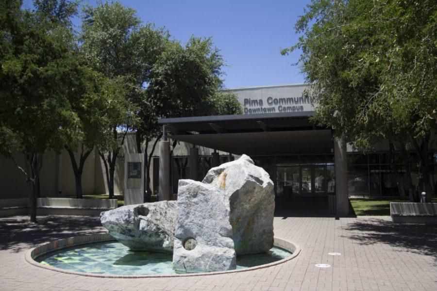 The main entrance of the Downtown Campus of Pima Community College located just north of downtown Tucson. Pima and most of Arizonas community college participate in the UA Bridge program, which guarantees admission into most UA undergraduate programs and the opportunity for a renewable $2,000 scholarship. 
