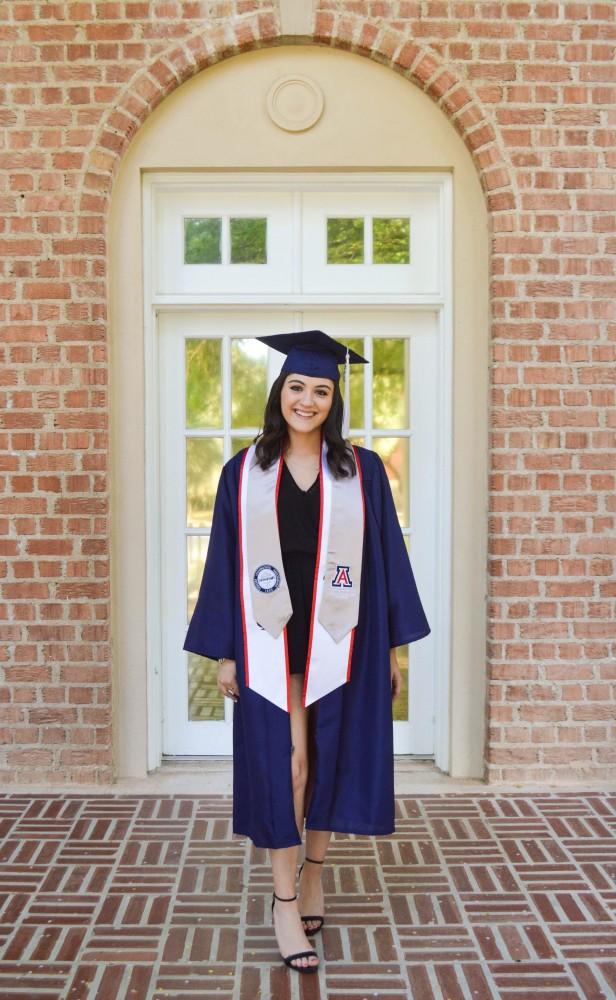 Erica Silverman, a graduate from the College of Letters, Arts and Science, is getting her degree in arts, media and entertainment. She will continue to pursue the arts as she looks for her next step after graduation. 