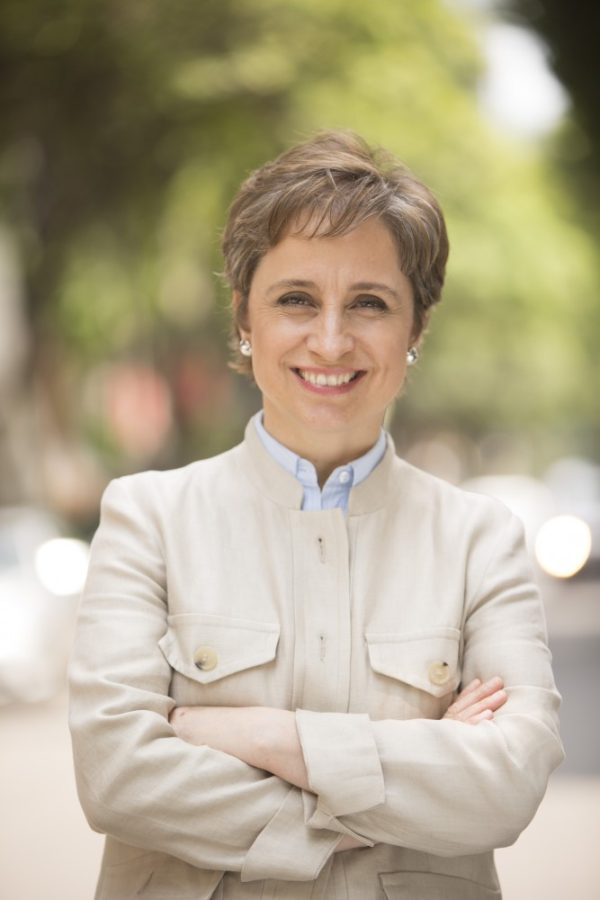 Carmen Aristegui is one of Mexicos leading journalists who will be receiving the UAs Zenger Award for her investigation on government corruption in Mexico. 
