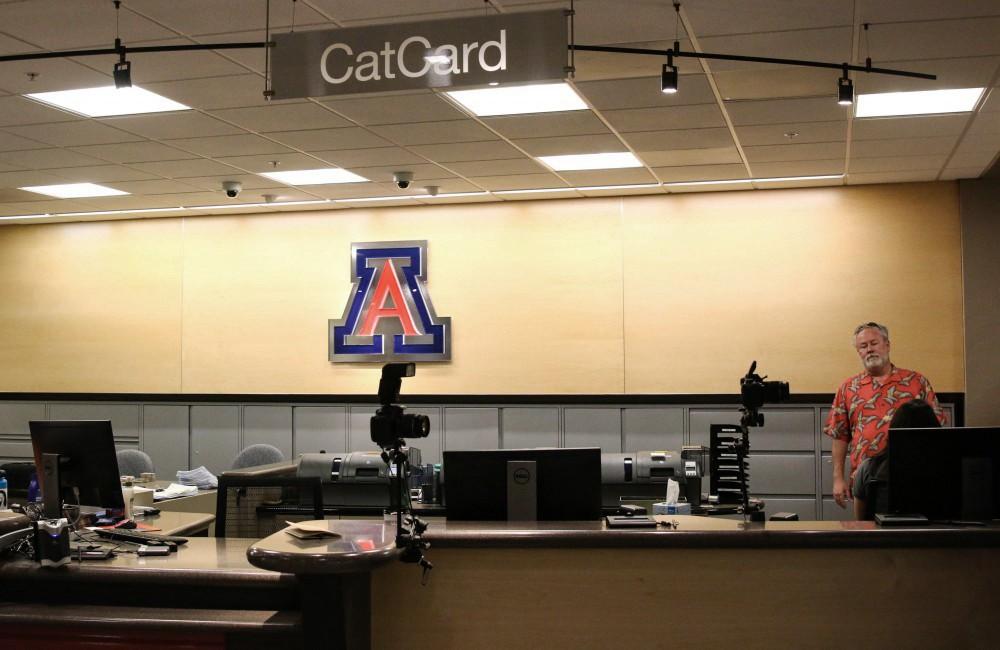 The Cat Card desk located on the first floor of the Student Union.