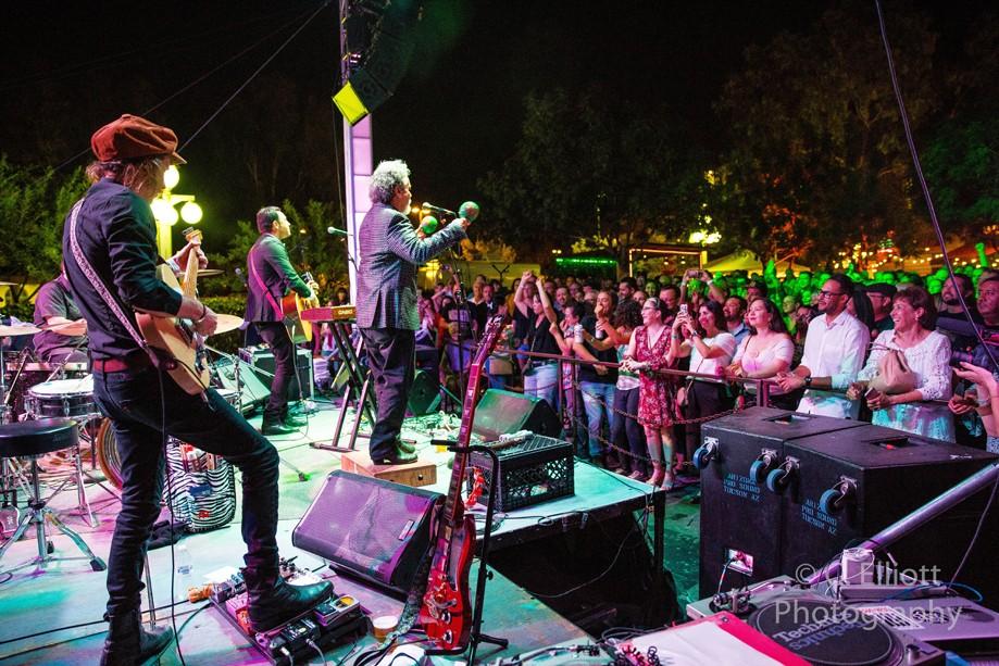 Orkesta Mendoza plays at the 2017 HOCO Fest in downtown Tucson. This is the second year that the festival reached out to have international bands perform. 