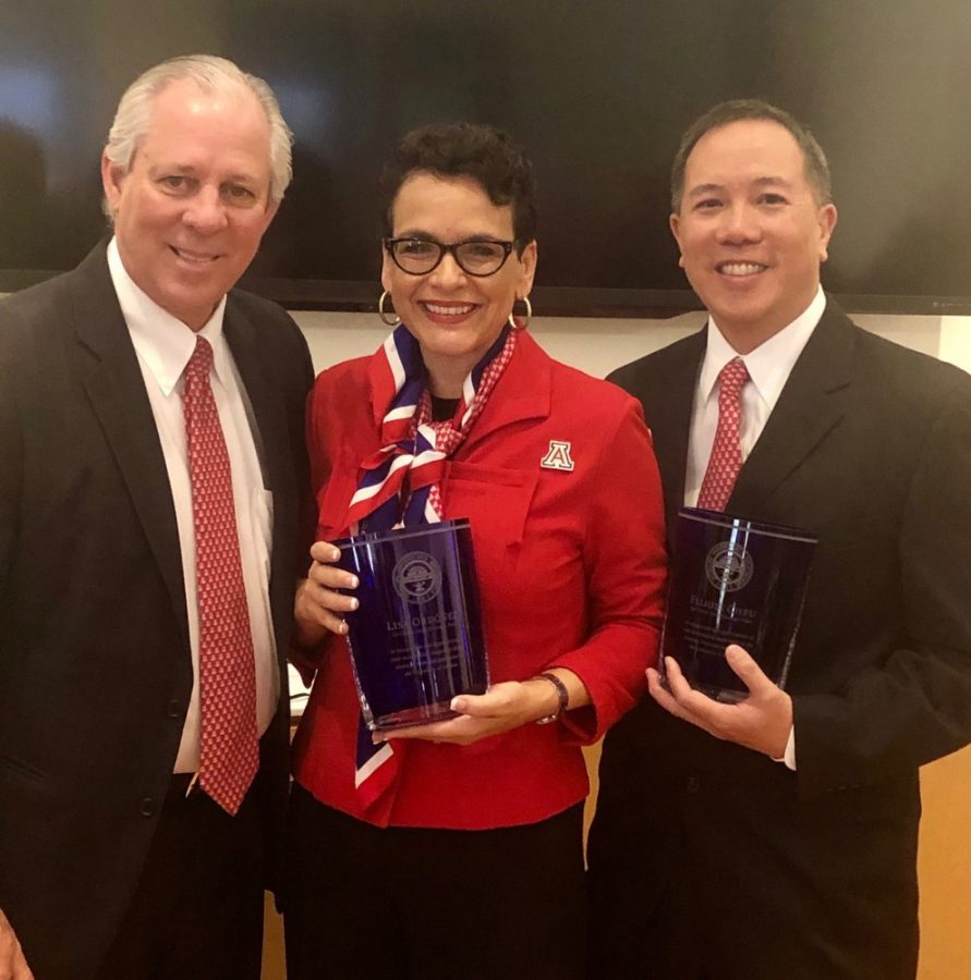 A celebration of gratitude for our #UAStrategicPlan. TY to Lisa Ordóñez, Elliott Cheu, and all our initiative and pillar leads for their incredible work. Now, on to exciting times @UofA as our 90+ initiative leaders begin working towards implementation.