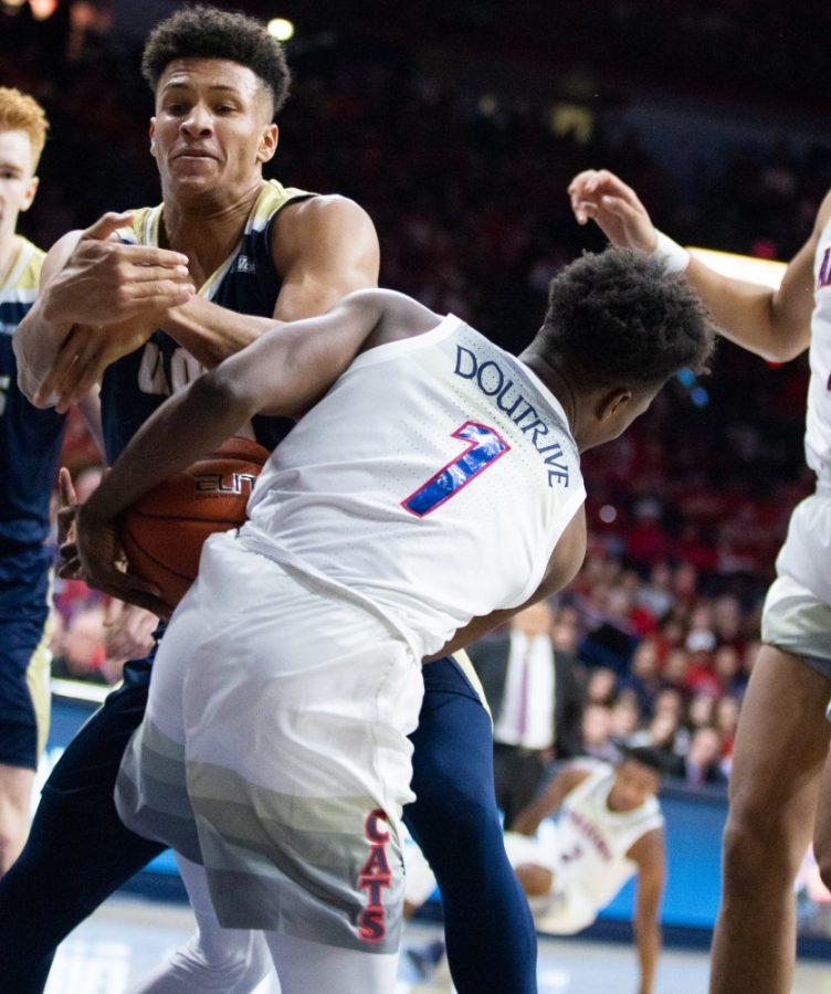 Arizona mens basketball was back and forth in the lead against UC Davis during the second half, but managed to hit the go-ahead 3-pointer in the final minute.