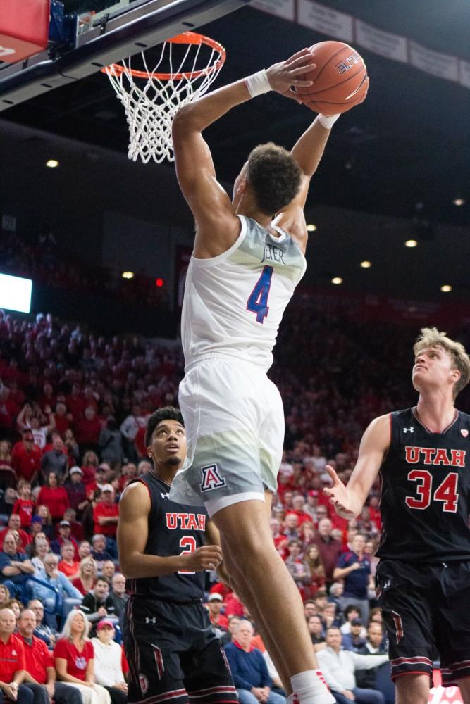 After the game ended in a 72-72 tie, Arizona went on to win the game against Utah 84-81 in overtime. 