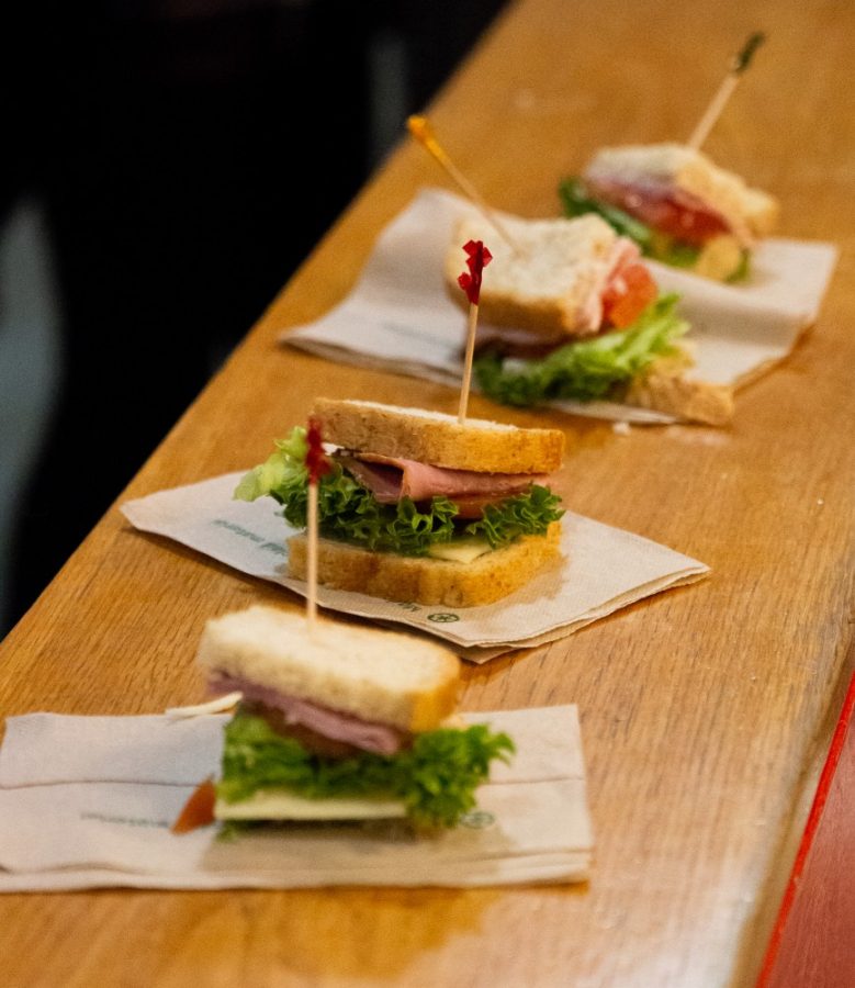 The On Deck Deli served sandwiches to UA students during the Taste of the Union event on January 10, 2019. 