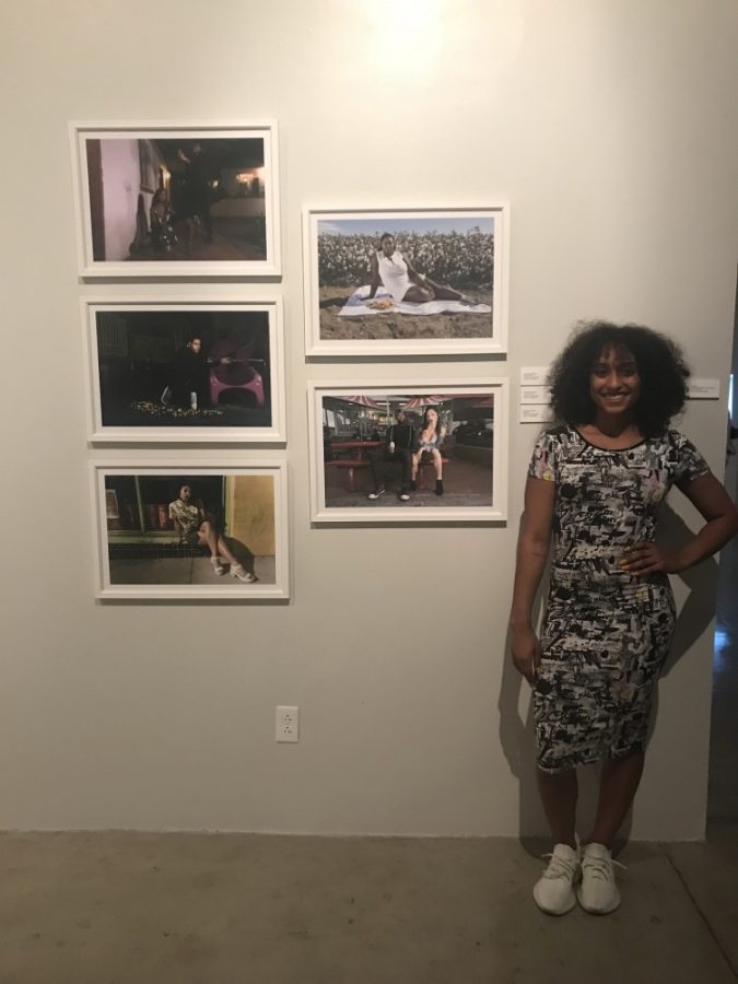 Kennady Schneider is a senior photography major and she won the Julia Margeret Cameron Award for her photo series black earning her a spot at a major exhibition in Barcelona. 