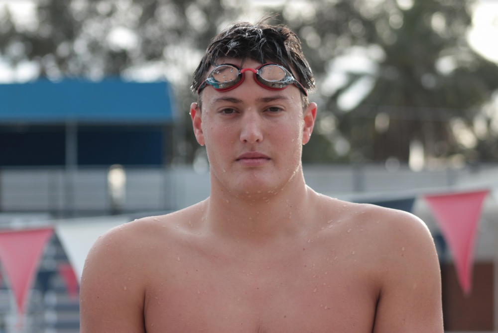 Brooks Fail is a swimmer from Tucson, Ariz. 
Fail’s best event is 500 yard freestyle and he has the fastest time on the team with four minutes 11.84 seconds. 