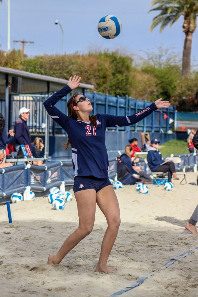 Daily News Sports Photos of the Day: Beach volleyball cheerleaders