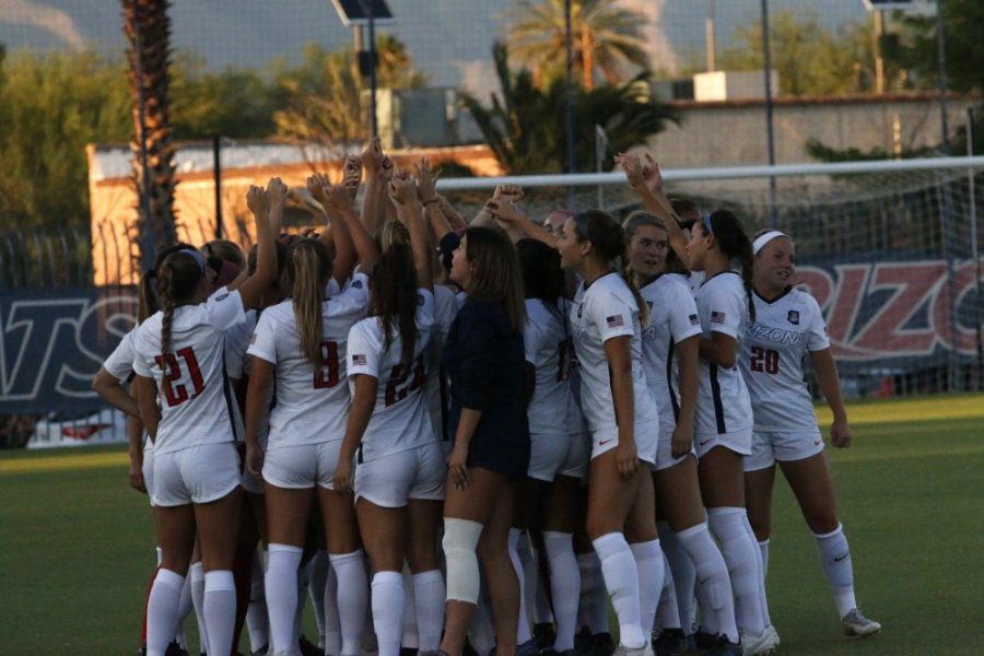 Arizona+played+against+Texas+Christian+University+on+Sept.+21.+The+Wildcats+scored+the+first+goal+during+the+first+half+of+the+game.+