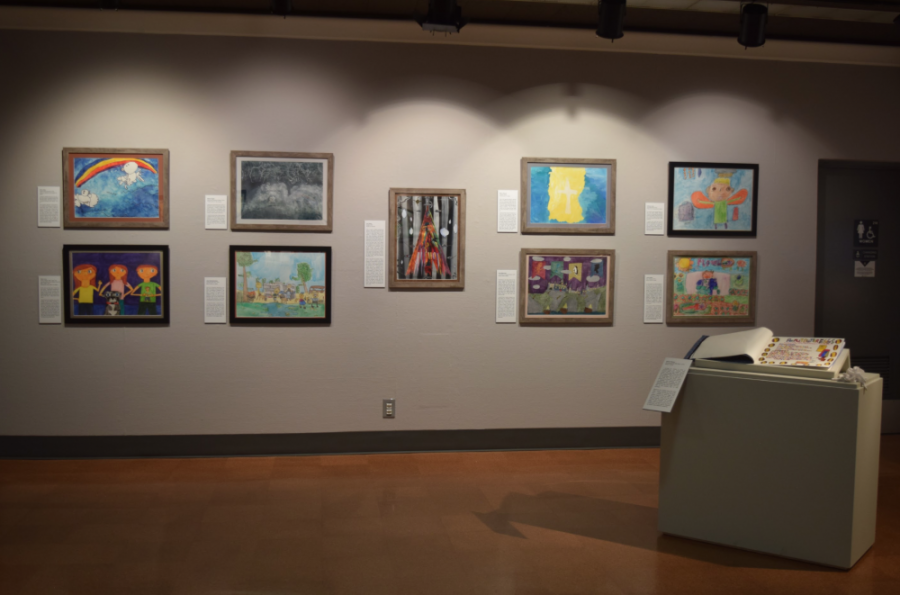 The Crafting My Story exhibit by Artworks for the University of Arizona Museum of Art on display from September 2019 to January 2020. ArtWorks is a program that pairs adults with intellectual disabilities and University of Arizona students together to work on art projects.
