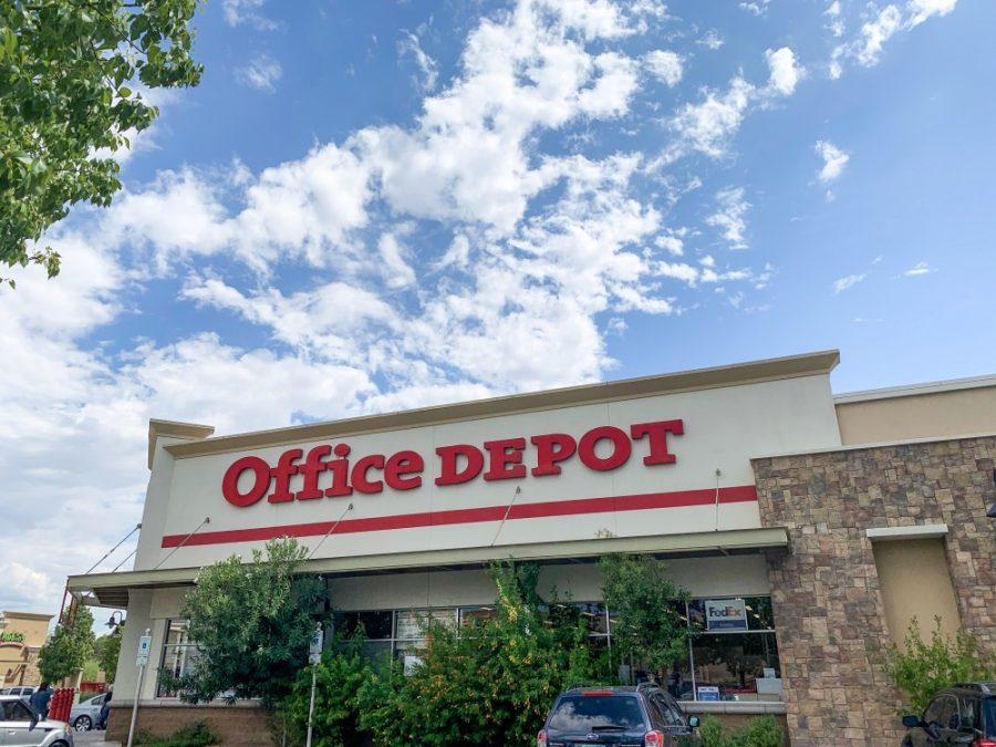 Bullet-resistant backpacks were on sale at three Office Depot stores at the beginning of the school year and ranged from $130-$200.