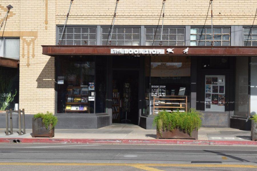 The+Book+Stop%2C+a+used+bookstore+in+Downtown+Tucson.+The+store+is+located+on+214+N+4th+Avenue.+