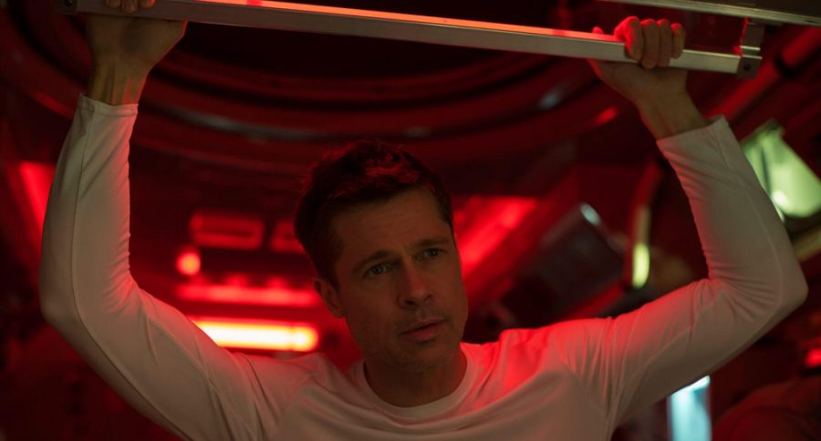 Brad Pitt stars in Ad Astra, the new 20th Century Fox paranoid space thriller that entered theaters Sept. 20.