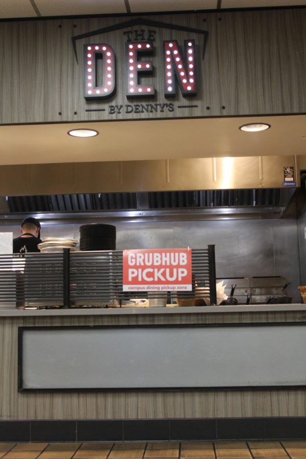 After GRUBHUB purchased Tapingo, a new form of delivery is available at Park Student Union and around campus. GRUB HUB delivery is located at The Den restaurant which is  located at Park Student Union is now having delivery through GRUB HUB.