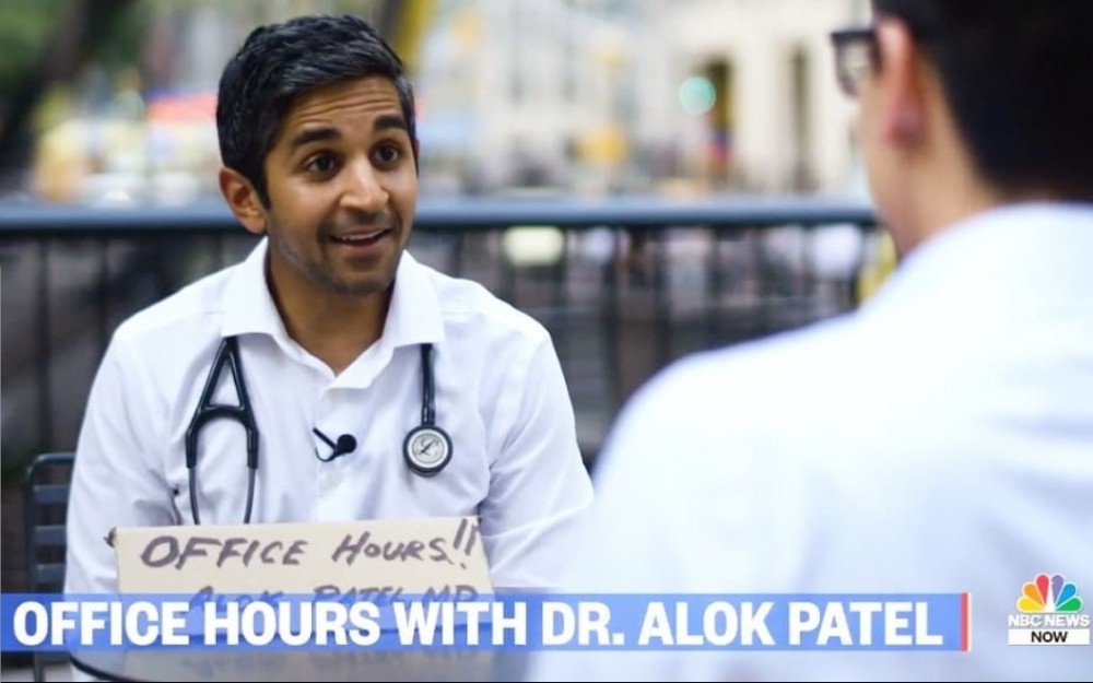 Alok Patel, M.D., is a correspondent for CNN, NBC and other outlets. He also utilizes his presence in social media to inform the public of important information.