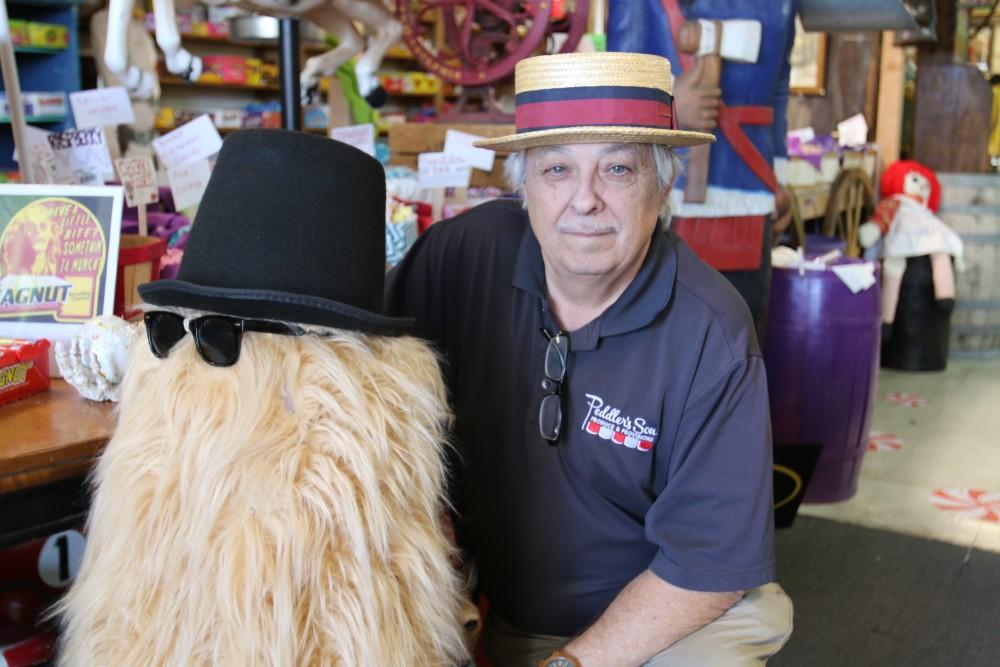 Owner Dino Volpi opened his candy emporium earlier this year, specializing in not only a variety of candies and treats, but antiques as well. Volpi says the smiles on customers' faces when they walk in the shop brings him joy.