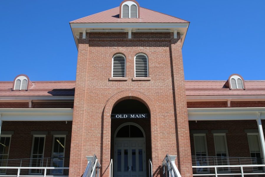 Old Main is the original building of the university and is at the heart of the campus.