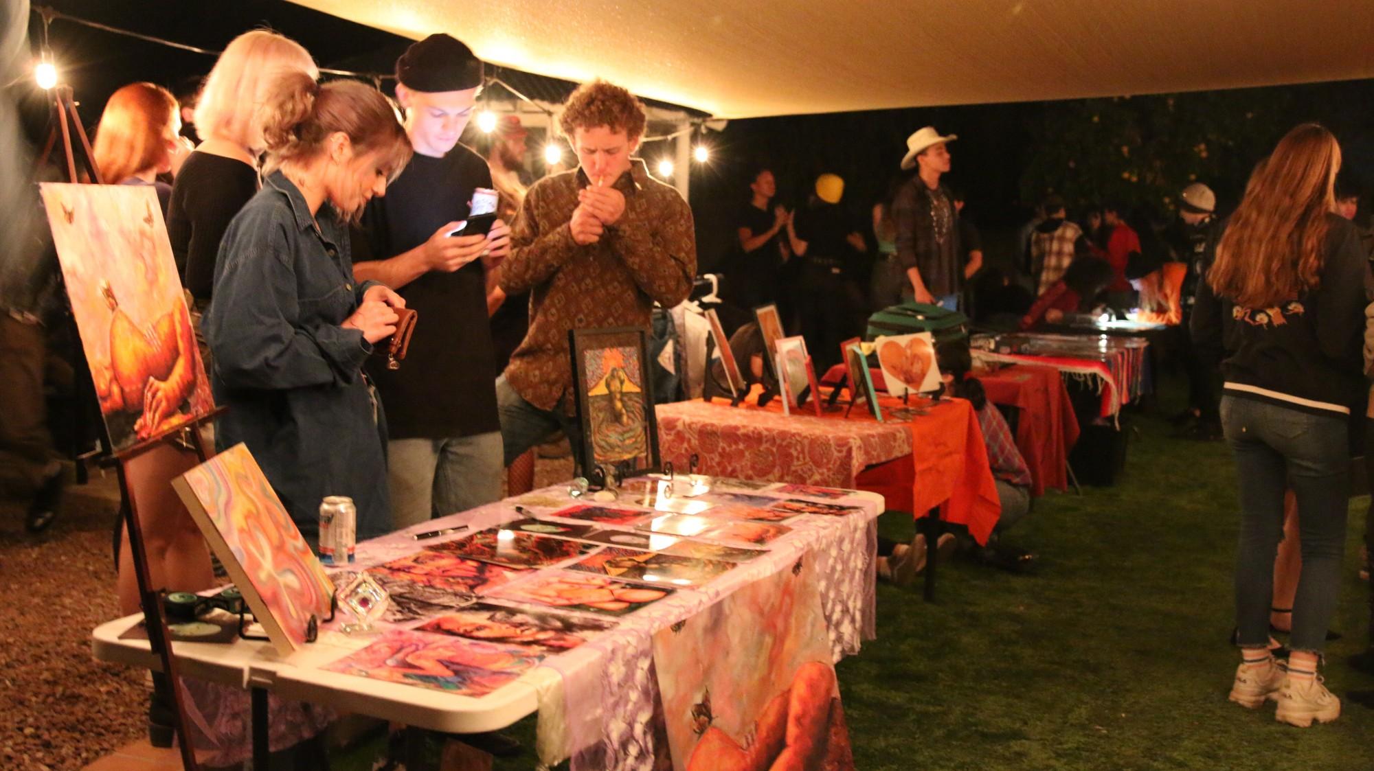 Scum Fest, held on Nov. 16, featured many local artists and vendors. The event was held to raise funds for a new venue for musicians, artists and collaborators to share in town.