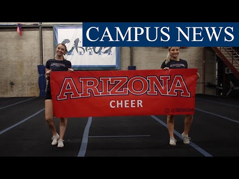 Follow the Arizona Cheer Club while they practice for the upcoming Homecoming parade on November 2 at 8 a.m.