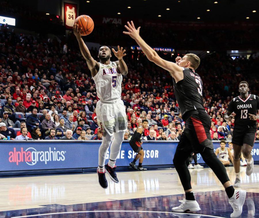 Arizona+takes+home+a+win+in+the+McKale+Center+after+defeating+Omaha+99-49.%26nbsp%3B