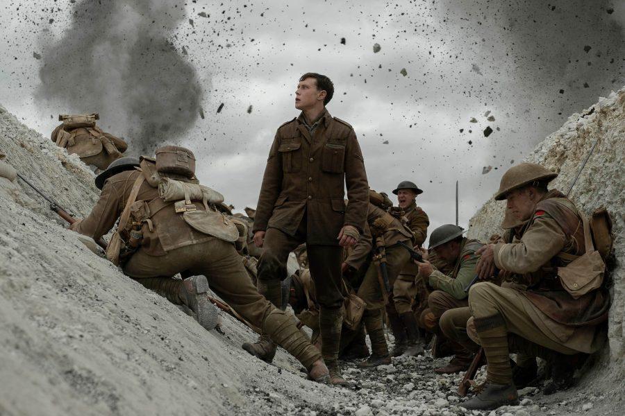 George MacKay as Lance Corporal Will Schofield in 1917 (2019).
