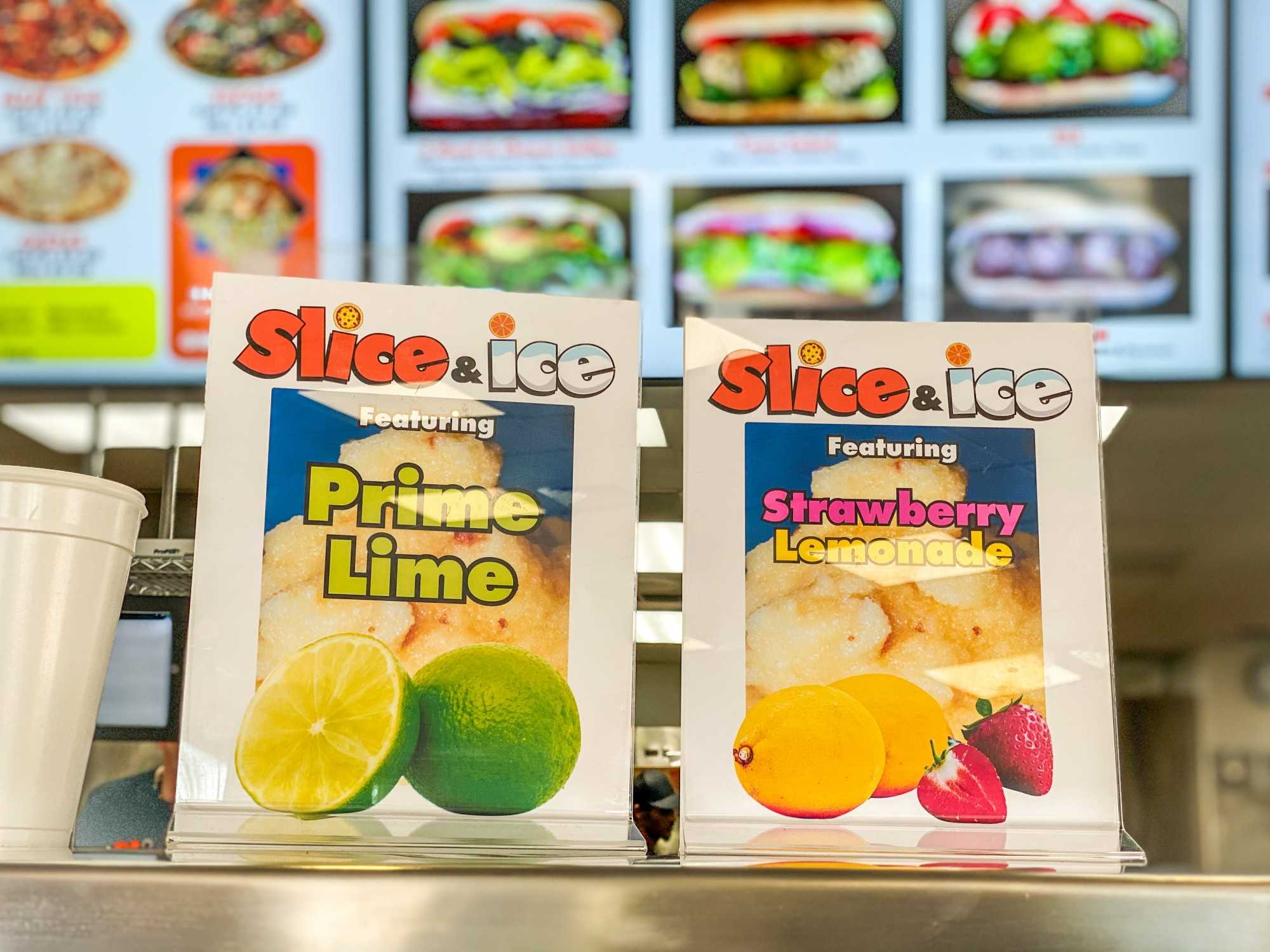 Slice & Ice is a new restaurant in Tucson that serves pizza, sandwiches, fries, salads and Italian ice drinks. Includes a family friendly environment with a diverse, friendly staff and management.
