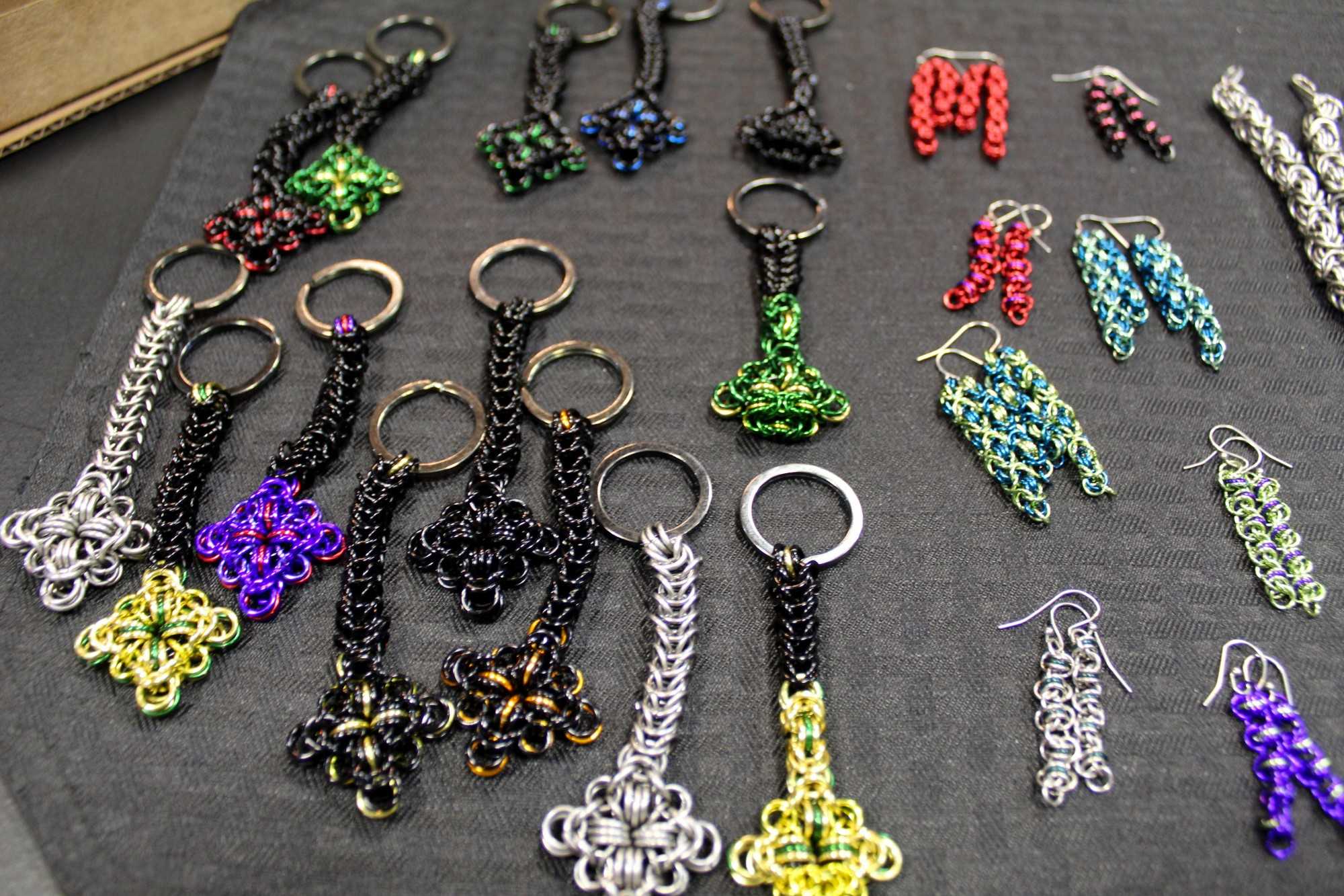  Chainmail can also be found every week made from Tucson resident Rokin Drakonies. Tucson Games and Gadgets supports small local businesses, some businesses have been selling through the store since it opened.