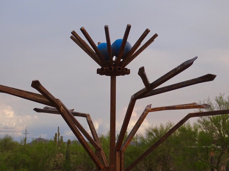 A+sculpture+by+Greg+Corman+for+the+upcoming+SculptureTucson+Bird+Houses+and+Nests+exhibition+at+the+Tucson+Botanical+Gardens+starting+Sept.+26.+Courtesy+SculptureTucson.