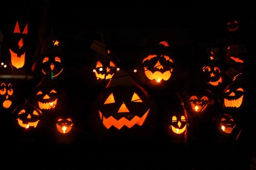 A group of pumpkins. Photo by jomudo/Creative Commons (license CC BY-NC-ND 2.0) 